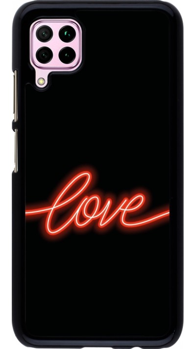 Coque Huawei P40 Lite - Valentine 2023 neon love