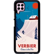 Huawei P40 Lite Case Hülle - Verbier Cabane Mont-Fort