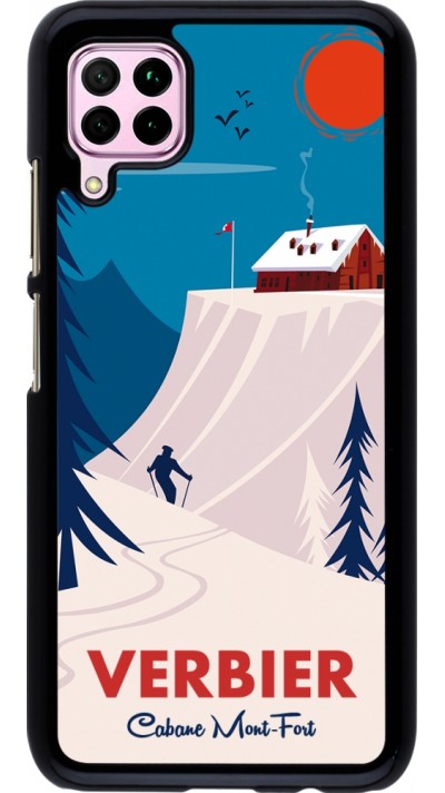 Coque Huawei P40 Lite - Verbier Cabane Mont-Fort