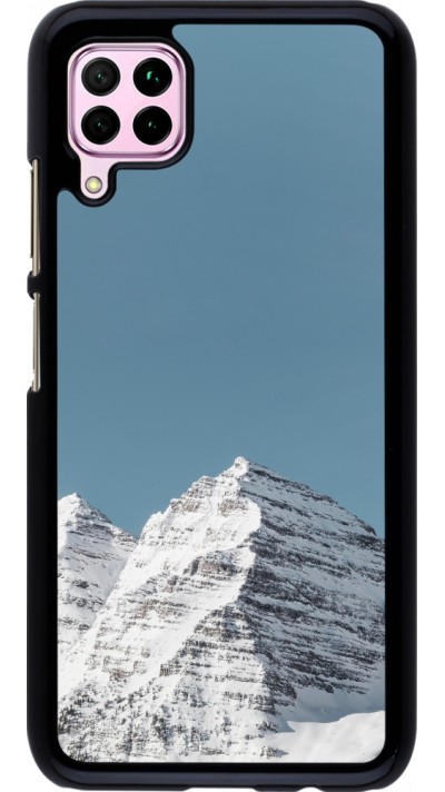 Coque Huawei P40 Lite - Winter 22 blue sky mountain