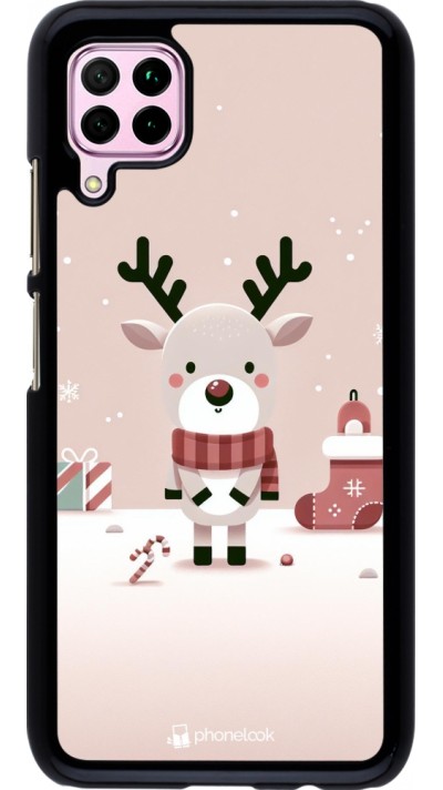 Coque Huawei P40 Lite - Noël 2023 Choupinette Renne