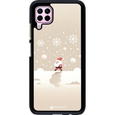 Huawei P40 Lite Case Hülle - Weihnachten 2023 Minimalistischer Weihnachtsmann