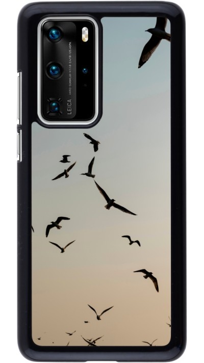 Coque Huawei P40 Pro - Autumn 22 flying birds shadow