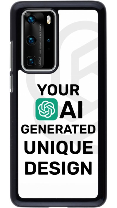 Coque Huawei P40 Pro - 100% unique générée par intelligence artificielle (AI) avec vos idées