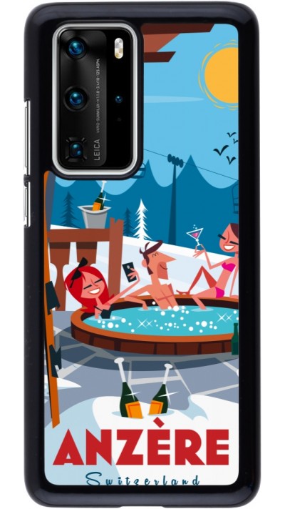 Coque Huawei P40 Pro - Anzère Mountain Jacuzzi