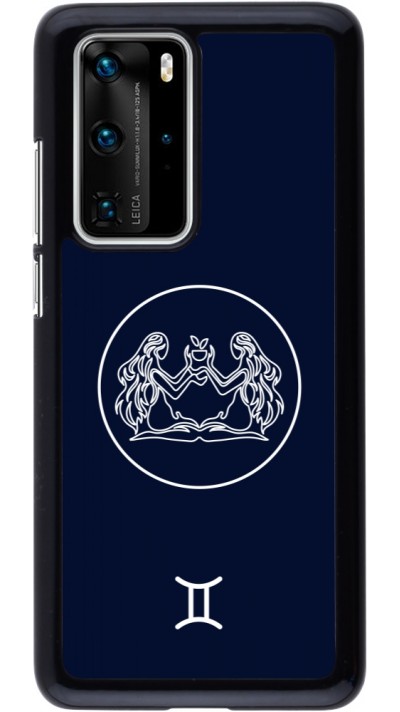 Coque Huawei P40 Pro - Astrologie Gémeaux