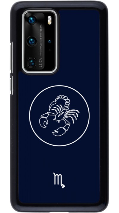 Coque Huawei P40 Pro - Astrologie Scorpion
