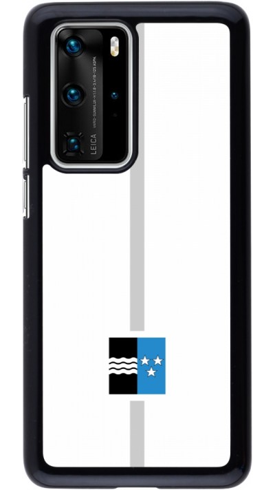 Huawei P40 Pro Case Hülle - Kanton AG weiss