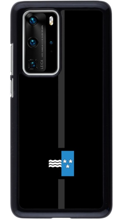 Huawei P40 Pro Case Hülle - Kanton AG schwarz