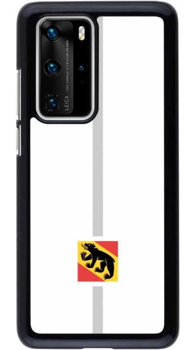 Huawei P40 Pro Case Hülle - Kanton BE weiss