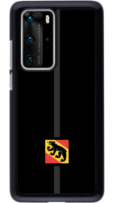 Huawei P40 Pro Case Hülle - Kanton BE schwarz