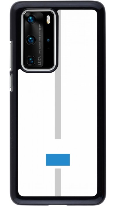 Huawei P40 Pro Case Hülle - Kanton LU weiss