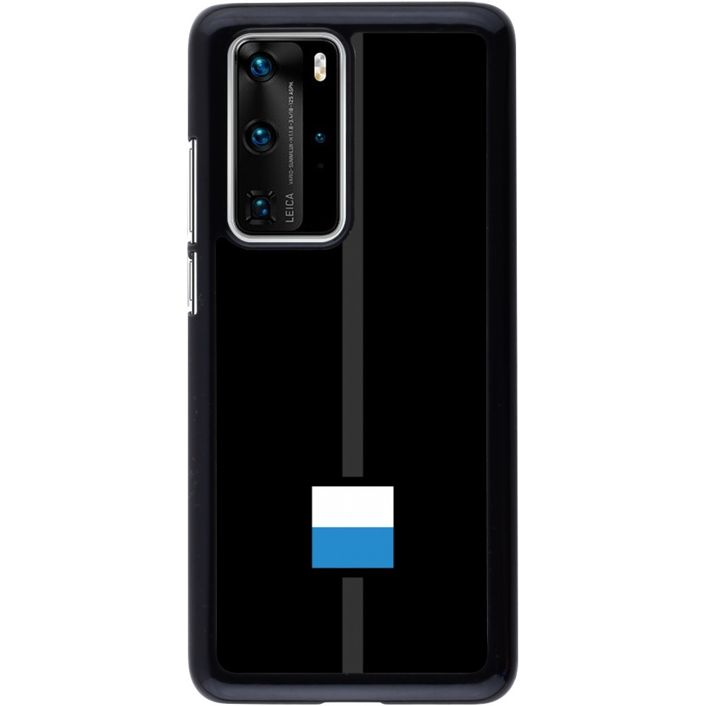 Huawei P40 Pro Case Hülle - Kanton LU schwarz