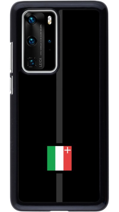 Huawei P40 Pro Case Hülle - Kanton NE schwarz