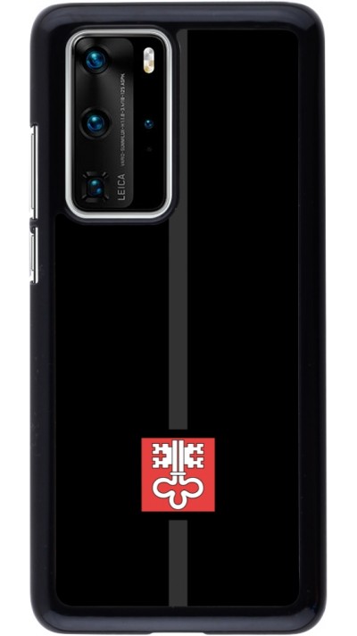 Huawei P40 Pro Case Hülle - Kanton NW schwarz