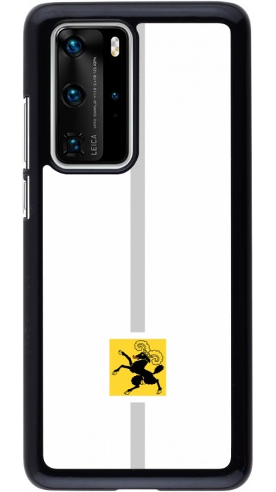 Huawei P40 Pro Case Hülle - Kanton SH weiss