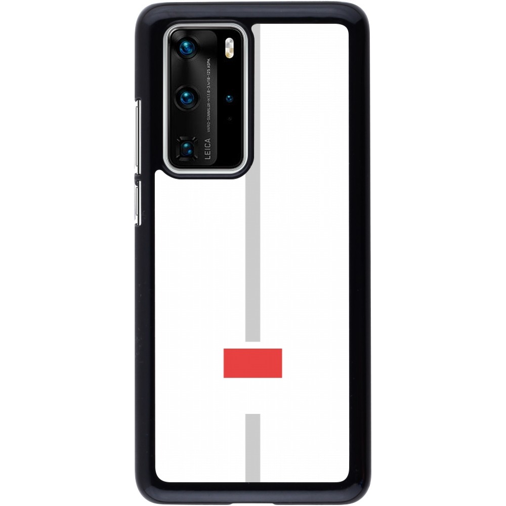 Huawei P40 Pro Case Hülle - Kanton SO weiss