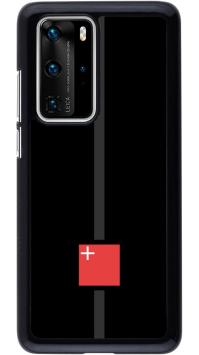 Huawei P40 Pro Case Hülle - Kanton SZ schwarz