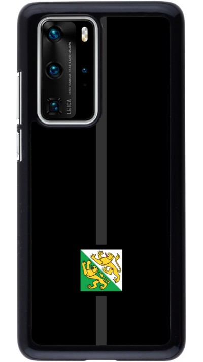 Huawei P40 Pro Case Hülle - Kanton TG schwarz