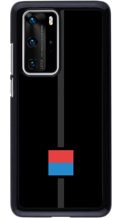 Huawei P40 Pro Case Hülle - Kanton TI schwarz