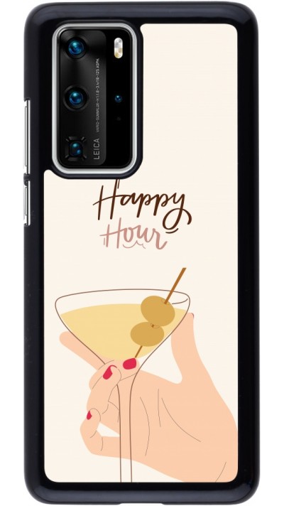 Huawei P40 Pro Case Hülle - Cocktail Happy Hour