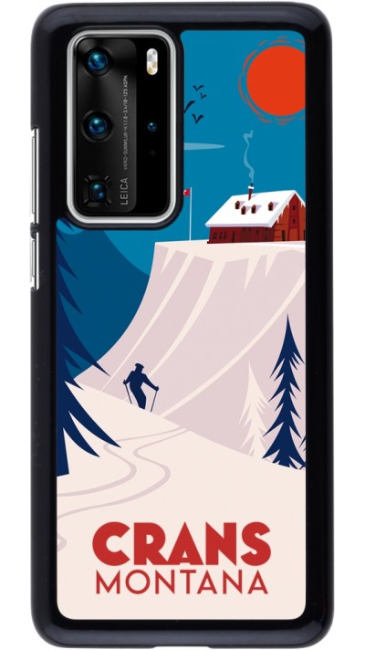 Coque Huawei P40 Pro - Crans-Montana Cabane