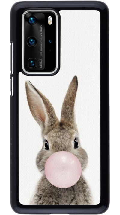Huawei P40 Pro Case Hülle - Easter 2023 bubble gum bunny