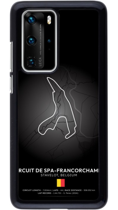 Coque Huawei P40 Pro - F1 Track 2025 Belgium