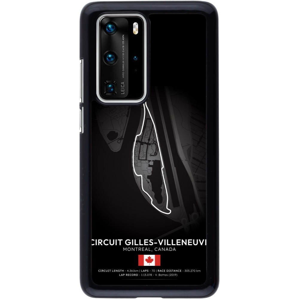 Coque Huawei P40 Pro - F1 Track 2025 Canada