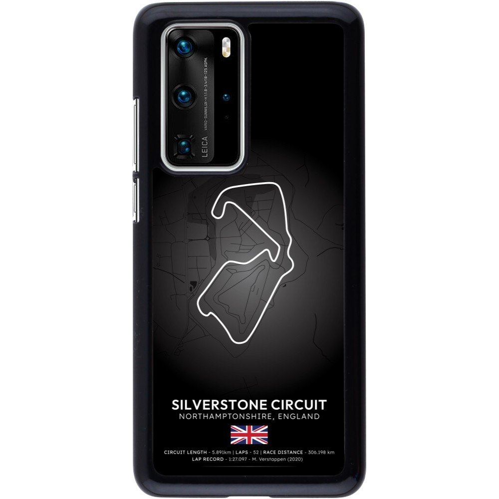 Coque Huawei P40 Pro - F1 Track 2025 Great Britan