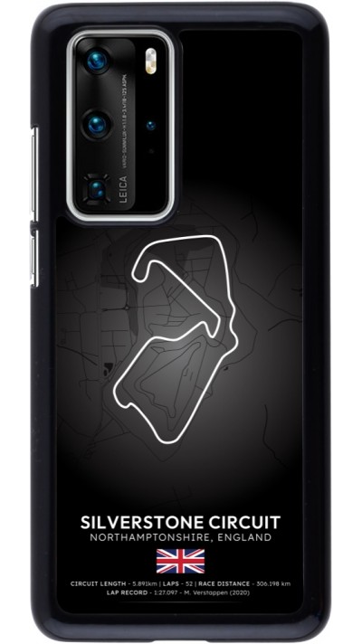 Coque Huawei P40 Pro - F1 Track 2025 Great Britan