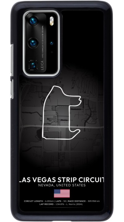 Coque Huawei P40 Pro - F1 Track 2025 Las Vegas