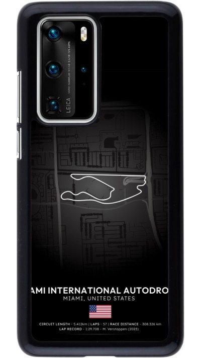 Coque Huawei P40 Pro - F1 Track 2025 Miami