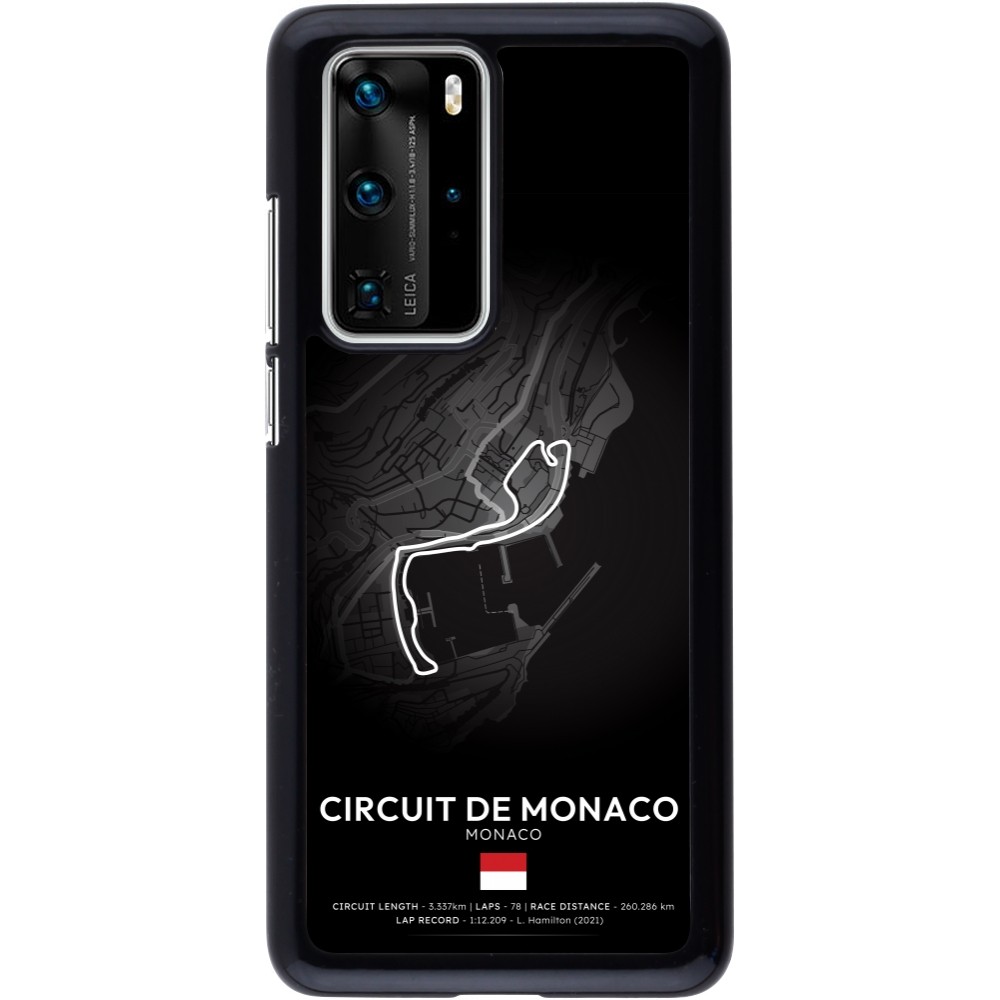 Coque Huawei P40 Pro - F1 Track 2025 Monaco