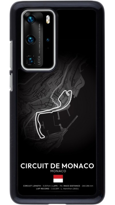Coque Huawei P40 Pro - F1 Track 2025 Monaco