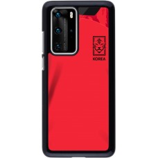 Huawei P40 Pro Case Hülle - Südkorea 2022 personalisierbares Fussballtrikot