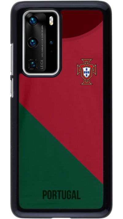 Huawei P40 Pro Case Hülle - Fussballtrikot Portugal2022