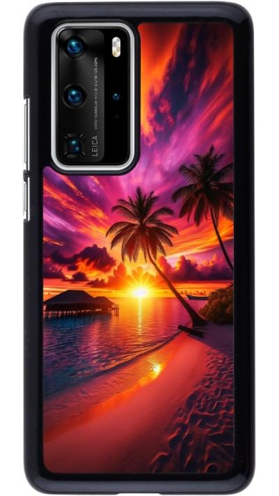 Coque Huawei P40 Pro - Maldives Dusk Bliss