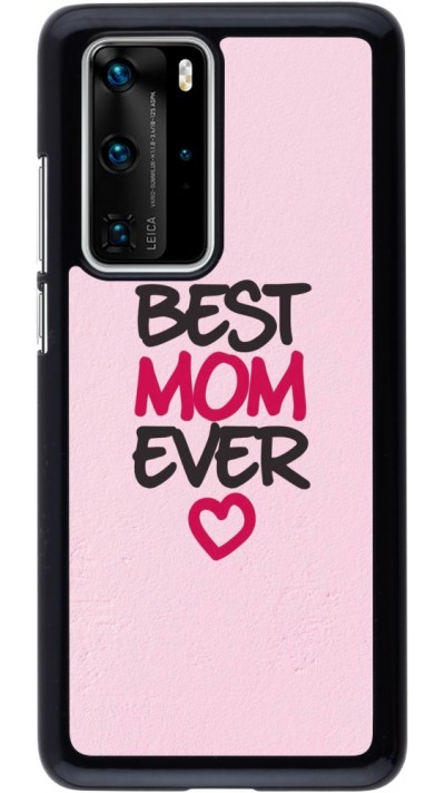 Coque Huawei P40 Pro - Mom 2023 best Mom ever pink