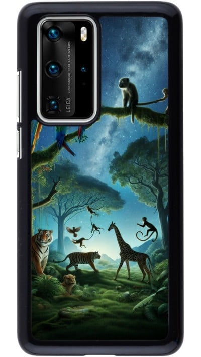 Coque Huawei P40 Pro - Paradis des animaux exotiques