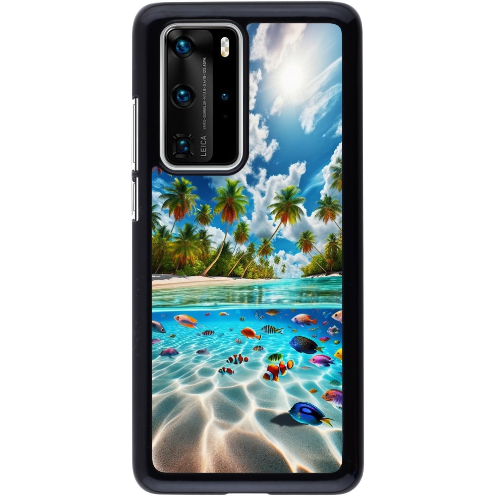Huawei P40 Pro Case Hülle - Strandparadies