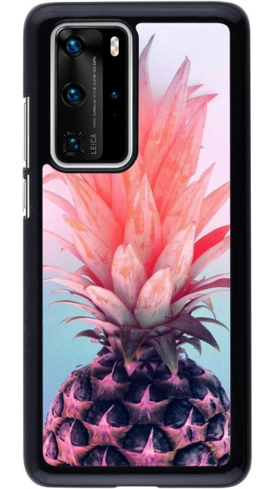 Coque Huawei P40 Pro - Purple Pink Pineapple