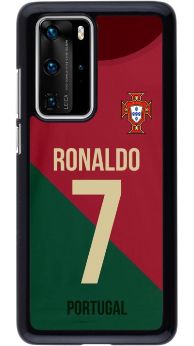 Coque Huawei P40 Pro - Football shirt Ronaldo Portugal