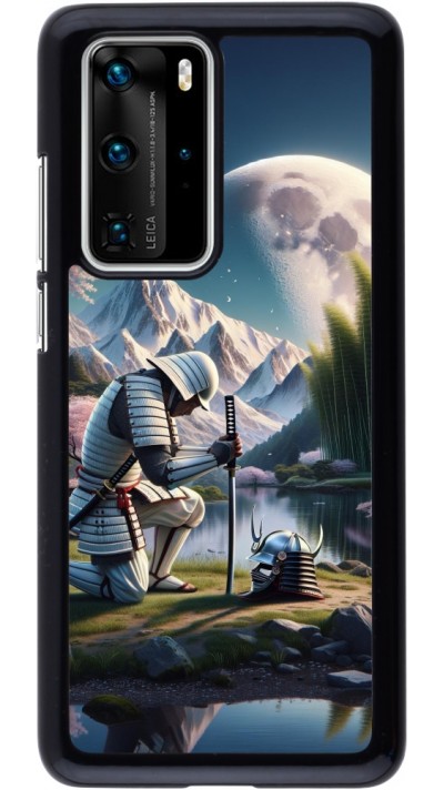 Coque Huawei P40 Pro - Samurai Katana Lune