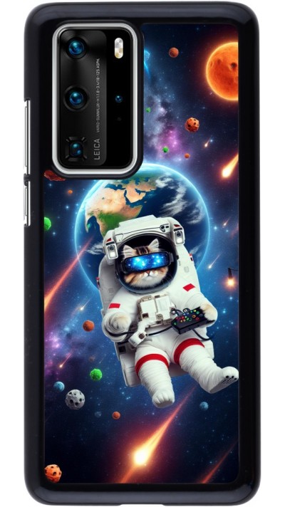 Coque Huawei P40 Pro - VR SpaceCat Odyssey
