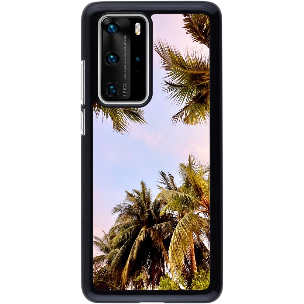 Huawei P40 Pro Case Hülle - Summer 2023 palm tree vibe
