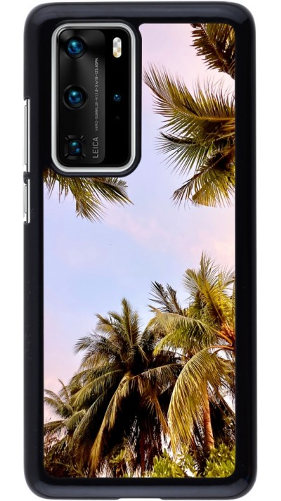 Coque Huawei P40 Pro - Summer 2023 palm tree vibe