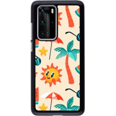 Huawei P40 Pro Case Hülle - Summer 2025 Pattern soleil