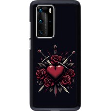 Coque Huawei P40 Pro - Valentine 2024 gothic love