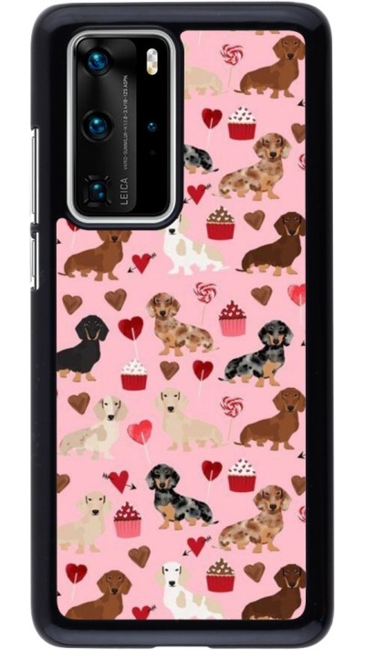 Coque Huawei P40 Pro - Valentine 2024 puppy love